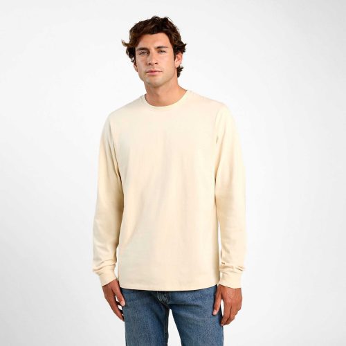 Vintage Cotton Men's Long Sleeve Everyday T-Shirt