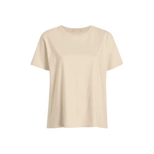 NUD050 W002 Women s Everyday T Shirt Bone Bone Gcopy