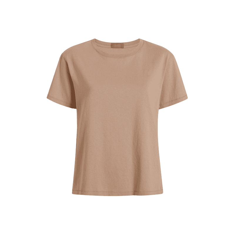 NUD051 W002 Women s Everyday T Shirt Sand Sand G 1copy