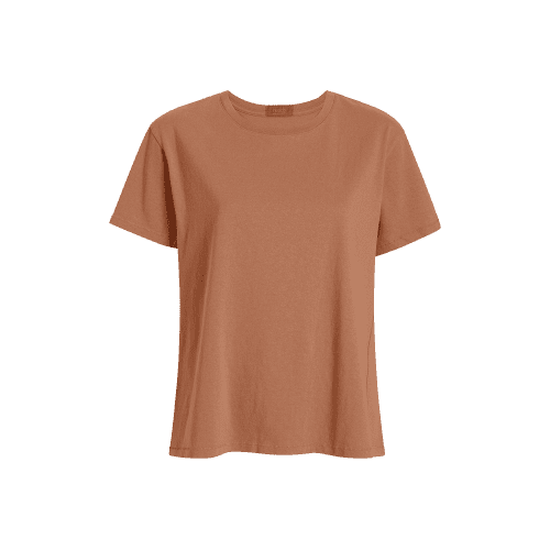 NUD052 W002 Women s Everyday T Shirt Clay Clay Gcopy