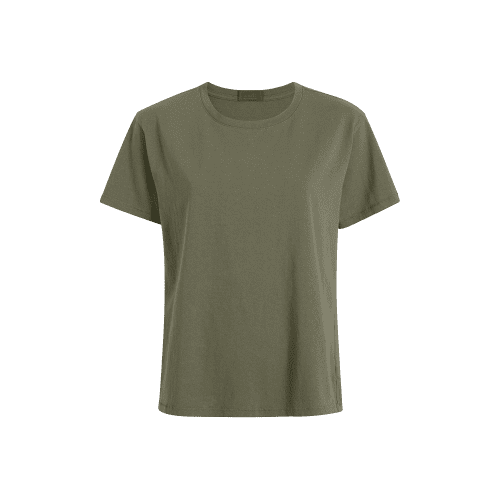 NUD055 W002 Women s Everyday T Shirt Dark Olive Dark Olive Gcopy