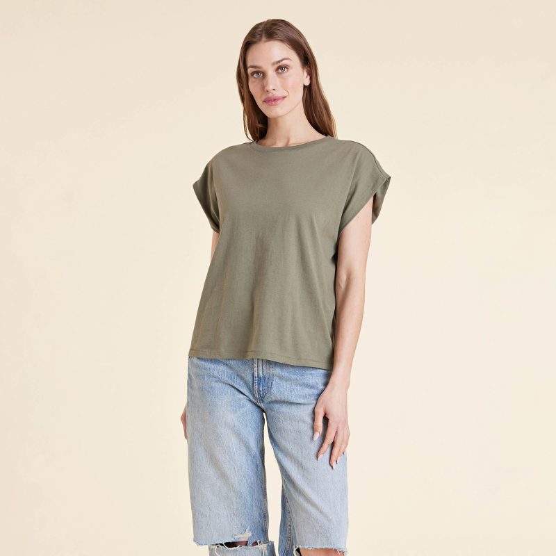 NUD1024 W 030 MUSCLE TEE OLIVE OF Front Crop 1 7d82e2e4 24b8 4491 afa3 118bcdae4679