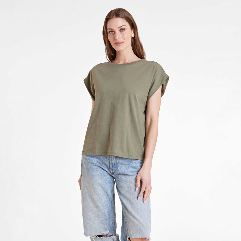 NUD1024 W 030 MUSCLE TEE OLIVE OF Front Crop 1 9f66b590 a5f9 4c22 9f1a b857ecc5cabd