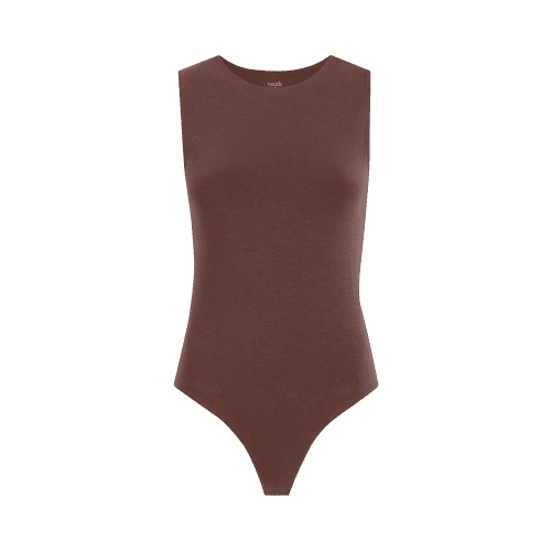 NUD187 W 023 Women s Tank Bodysuit Coffee Front Ghost iTMNiubzC transformed