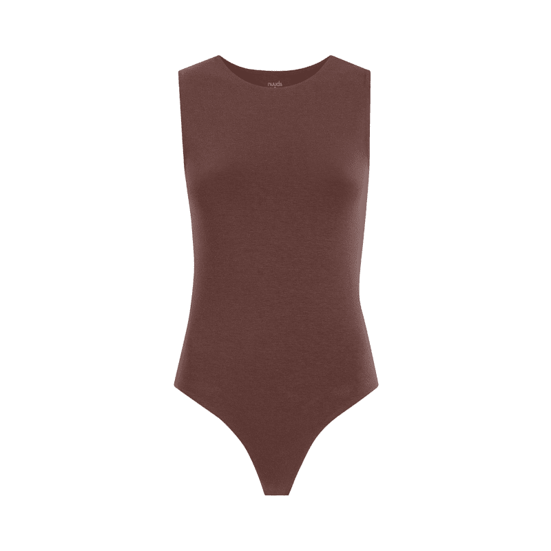 NUD187 W 023 Women s Tank Bodysuit Coffee Front Ghost iTMNiubzC transformed