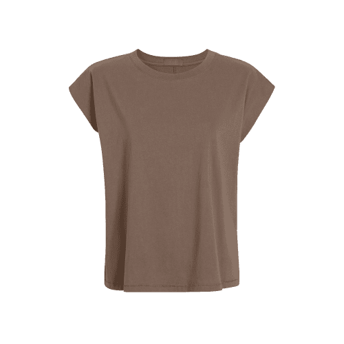 NUD230 W 030 Women s Muscle T Shirt Mocha Front Ghost NlpM5CMnO transformed