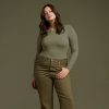 Women's Seamless Long Sleeve Shirt | Dark Olive