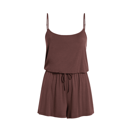 NUD391 unknown style code W 053 Sleep Romper Coffee GH Front 2129c251 c2f5 41ab a394 0c93f3cf7d26