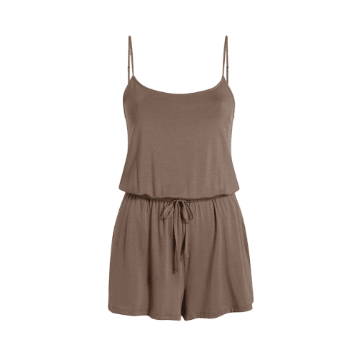 NUD392 unknown style code W 053 Sleep Romper Mocha GH Front bc7fe31f 087d 4918 afda bbe14db13140