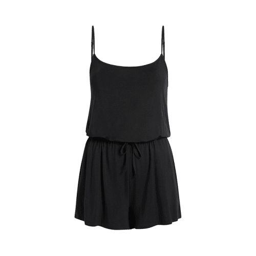 NUD393 unknown style code W 053 Sleep Romper Black GH Front 6ef1df92 3b8f 4e5a b8fa 05c2f775d973