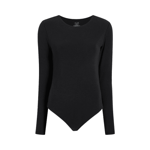 NUD435 unknown style code W 110 Cotton Jersey Longsleeve Crew Neck Bodysuit Black GH Front 54fffd23 39f0 49cc 9a42 ed11bb9e69d4