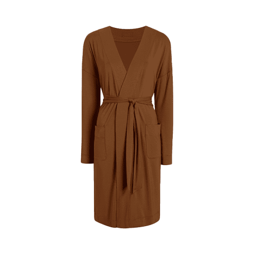 NUD439 unknown style code W 052 Lounge Robe Chocolate GH Front dbb7980f c8fe 4186 ad74 430936dc2a79