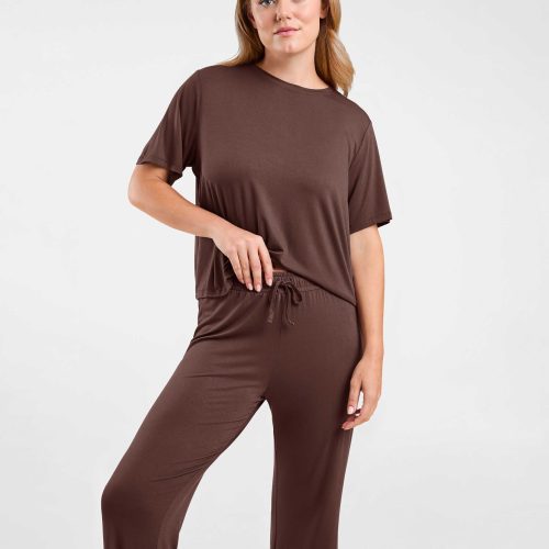 NUD559 WS 010 018 Pajama Set Coffee OF Alt Crop 1