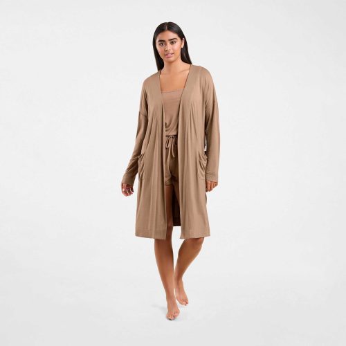 NUD571 W 052 LOUNG ROBE Cinnamon OF Full Front 1 3290d3a9 eb18 4563 9966 1c5326308d27