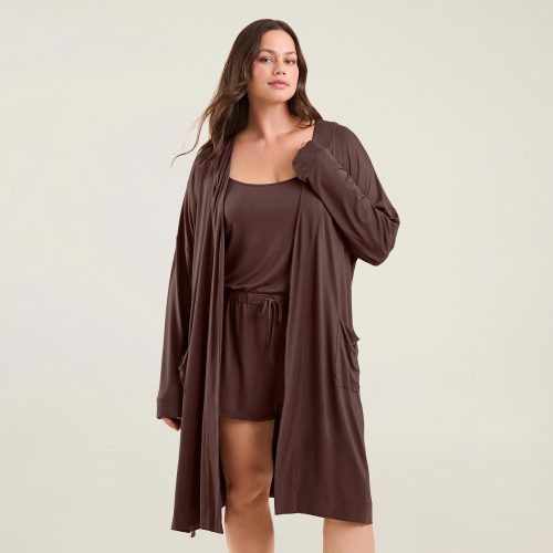 NUD572 W 052 LOUNG ROBE Coffee OF Front Crop 1 f7bd4cac 8a92 469d 86d0 efa25e403036