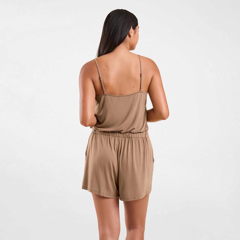 NUD576 W 053 Sleep Romper Cinnamon OF Back Crop 1 438996cc ee3b 4d18 bc7c fd394cb90160