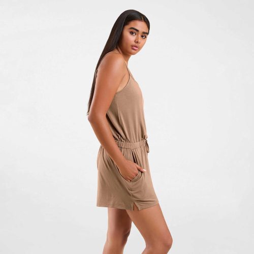 NUD576 W 053 Sleep Romper Cinnamon OF Side Crop 1 1e412b80 3f0e 4ed9 9938 0eac5ae5814a