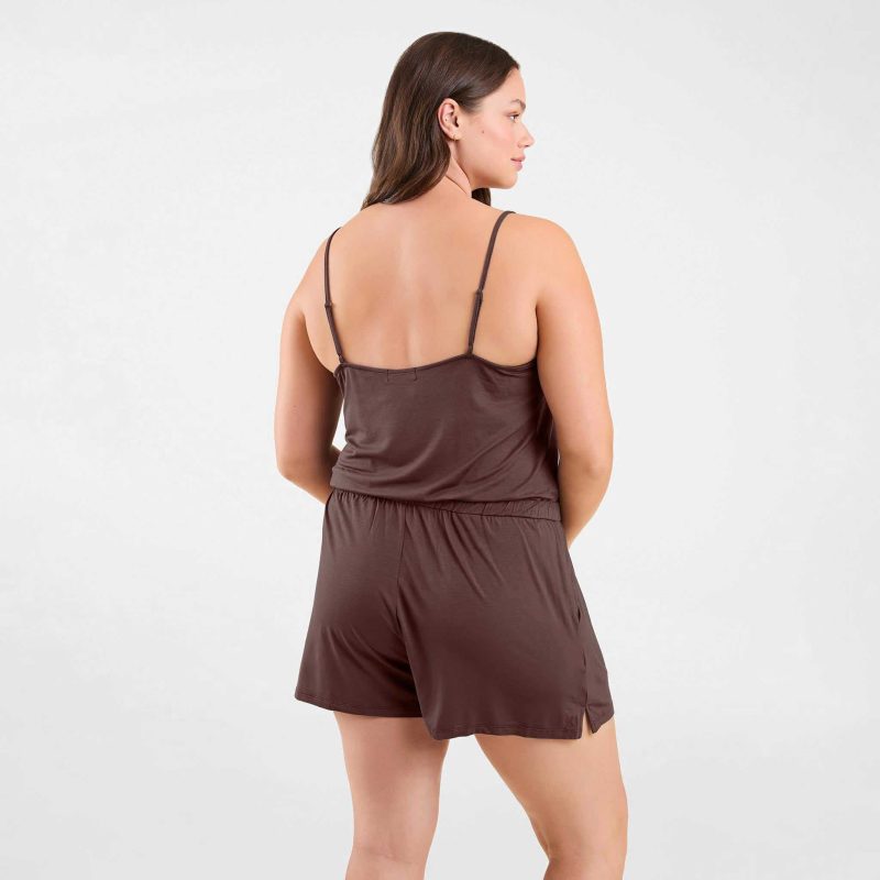 NUD577 W 053 Sleep Romper Coffee OF Back Crop 1 0106d151 8d8d 4f43 b3d4 d2937627ddef