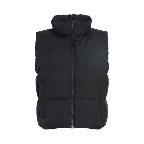 NUD722 W 083 Puffer Vest Black GH Front 1