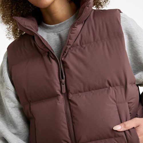 NUD724 W 083 Puffer Vest Coffee OM Alt Crop 1 0c8edb59 f86c 4685 bd8a 3896e2d67ee9