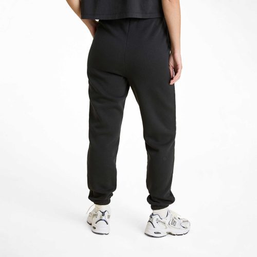 NUD736 W 183 Womens Sweatpants black cotton OM Back Crop 1