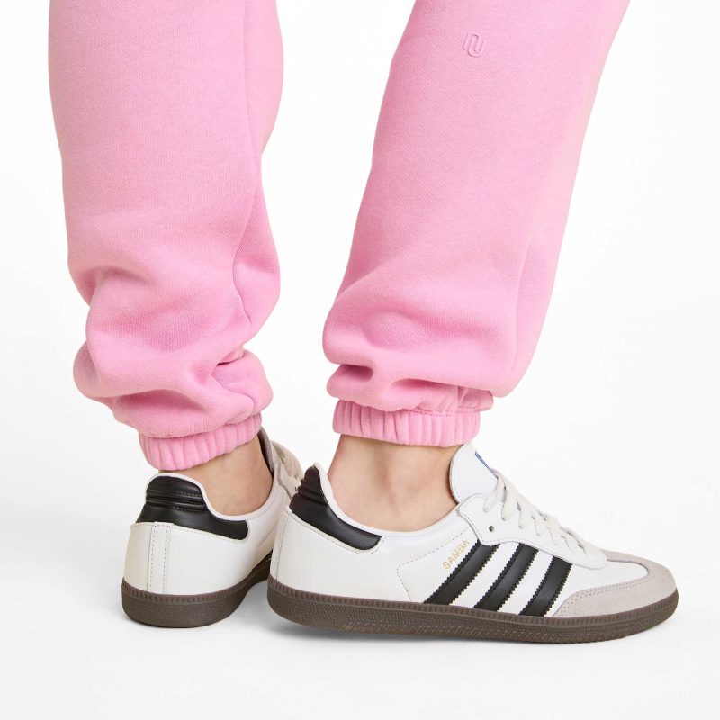 NUD738 W 183 Womens Sweatpants bubblegum cotton OM Alt Crop 1