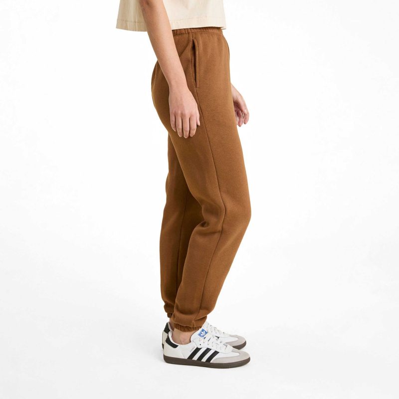 NUD739 W 183 Womens Sweatpants chocolate cotton OM Side Crop 1 0a15f46c 1fb9 4066 abba 5a64f8ef3025