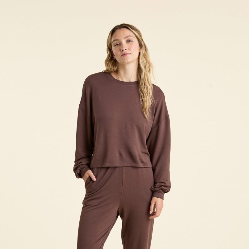 NUD763 WS 100 101 Modal Sweater Set Coffee OM Full Front 1 a2afbbf3 a066 4a7d 9680 60e31734ee6e