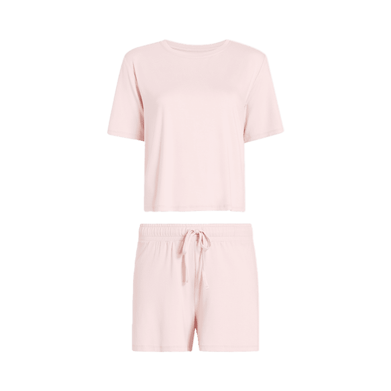 NUD965 WS 010 017 PAJAMA SHORT SET RIBBON GH Front 2