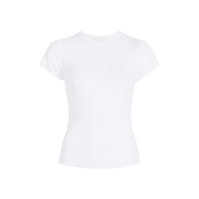 NUD990 W 271 SHORT SLEEVE SKLINKY WHITE GH Front 1