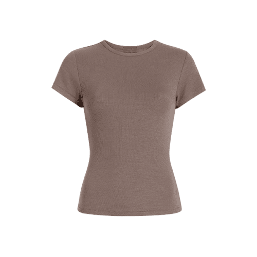 NUD993 W 271 SHORT SLEEVE SKLINKY MOCHA GH Front 1