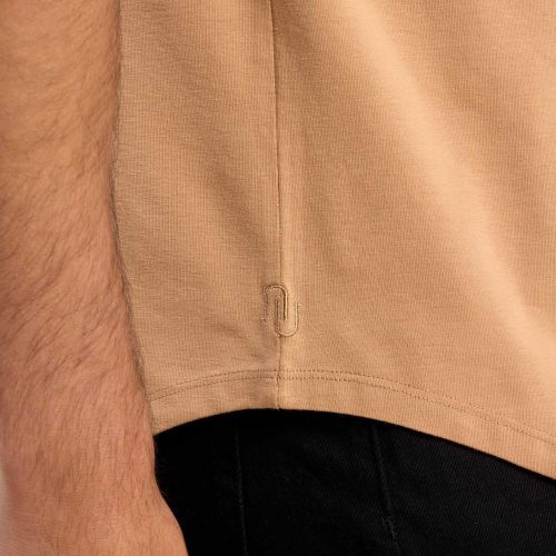 SHORT SLEEVE CURVED HEM T SHIRT CINNAMON 5 1efeb8c1 fa3d 43c5 a68e 46bfe9f53da6