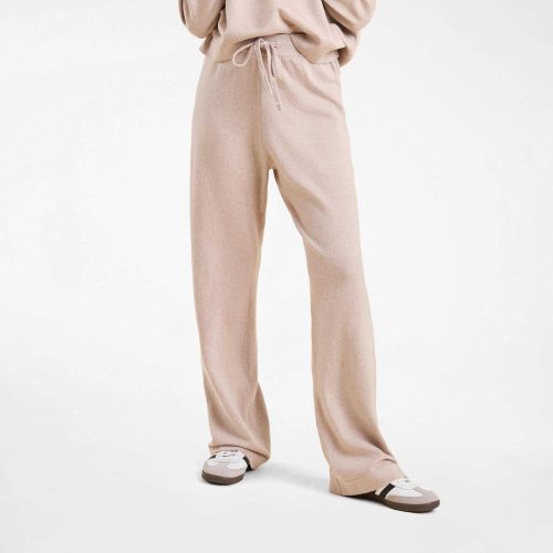 TNS156 W 049 Cozy Knit Wide Leg Pant Doe OM Full Crop 1 2138a6db 3d4f 4c2e 9e08 efa81bded66a