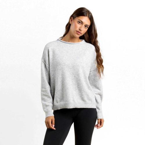 Cozy Knit Mock Neck Sweater