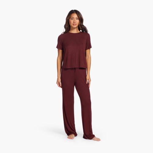 Ribbed Pajama Set